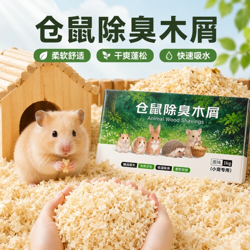 仓鼠木屑垫料除臭|超1000次加购