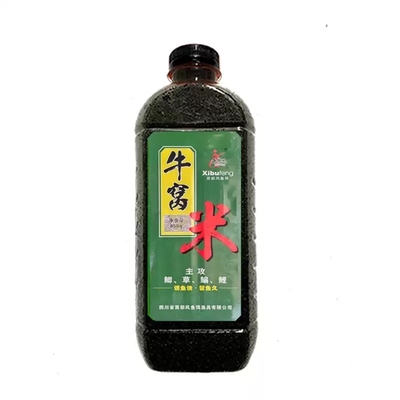 西部峰牛窝米升级版野钓鲫鲤鱼秋冬打底窝料秋冬黑碎小米鱼食饵料