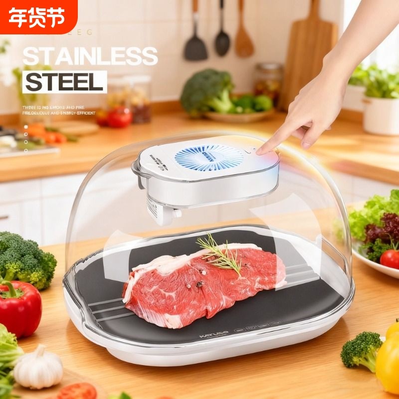 保鲜解冻器家用德国快速食物解冻机商用食品肉化冻盘牛排恒温,厨房/烹饪用具,导热盘/解冻盘,淘宝优惠券,粉丝福利购,淘宝优惠卷