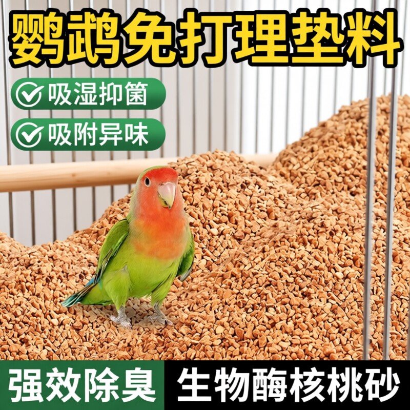 鹦鹉专用除臭砂|超1000次加购图片
