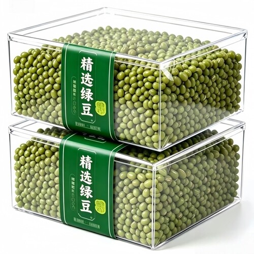 无添加新货农家绿豆新鲜出沙煮绿豆汤发豆芽杂粮粗粮薄皮发芽颗粒