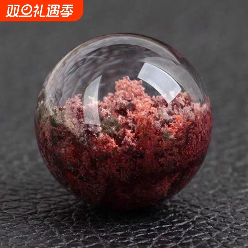 收藏级红幽灵幽灵单珠聚宝盆四季彩幽灵单珠手工串珠DIY配珠饰品