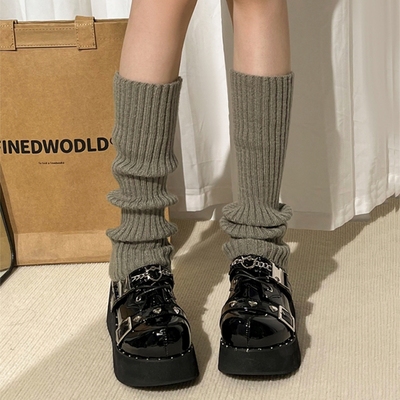 雪地靴绝配！新款堆堆袜子女