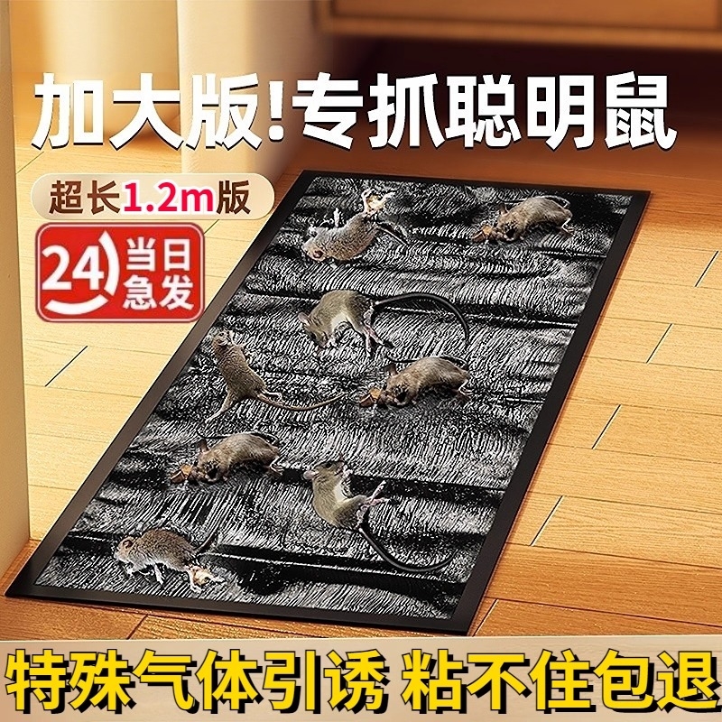 【捕鼠神器】超强粘力透明隐形