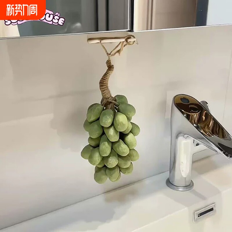 葡萄串手工皂高级香皂香薰皂家用洗手持久留香仿真青提肥皂送朋友