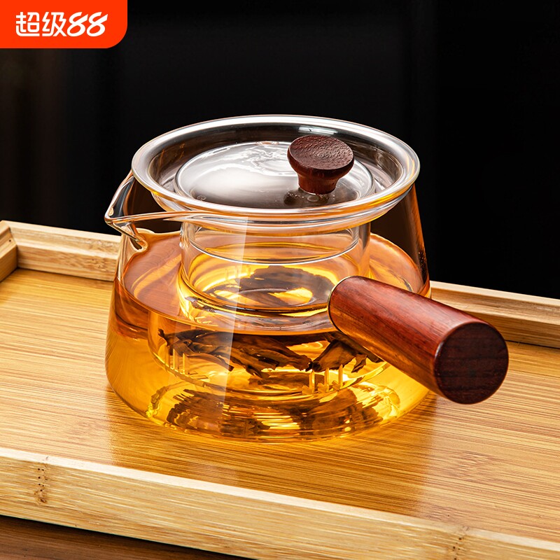围炉煮茶壶玻璃烧水壶防爆耐高温图片
