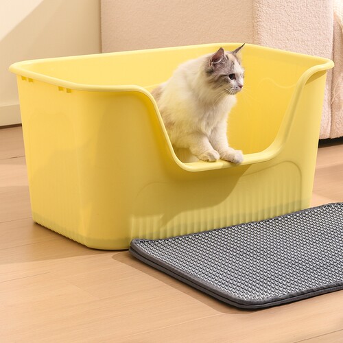 超大号猫砂盆半封闭防溅猫厕所