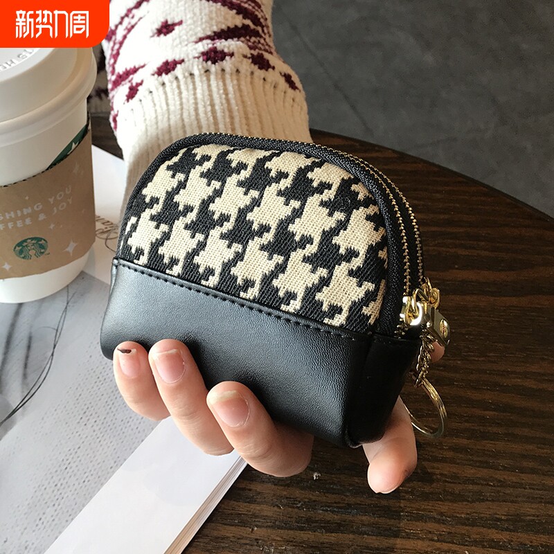 零钱包女小钱包新款2026新款精致高档迷你小巧收纳包拉链创意复古