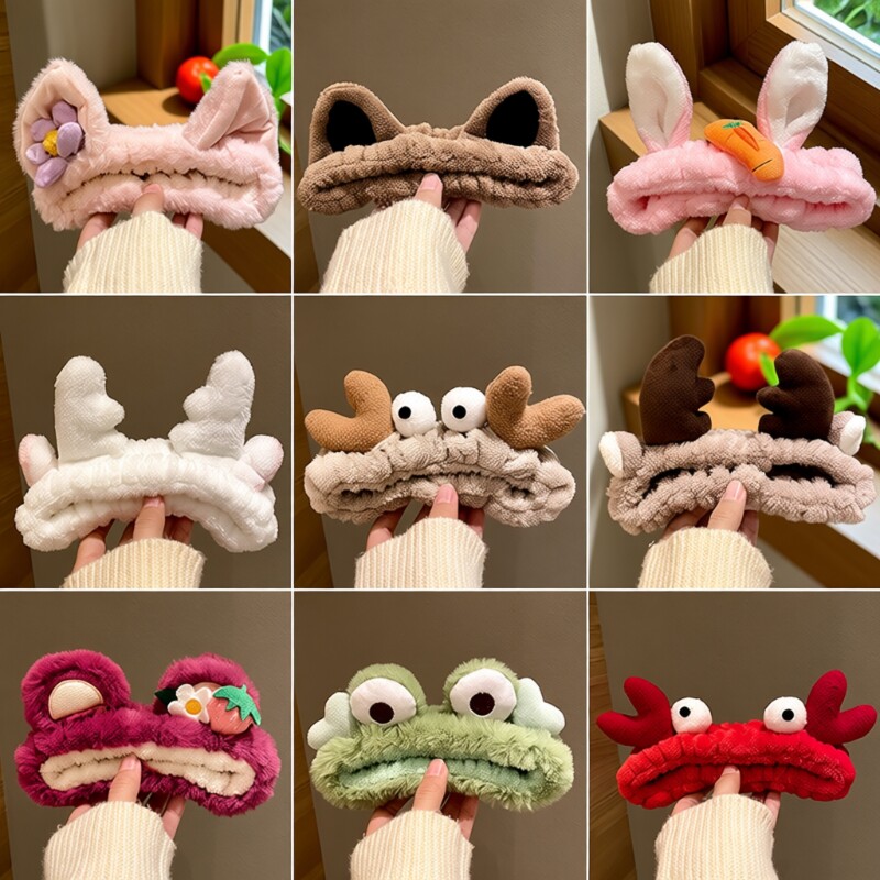 发带洗脸发箍女2026新款敷面膜专用束发带洗漱头箍头套发卡男头饰