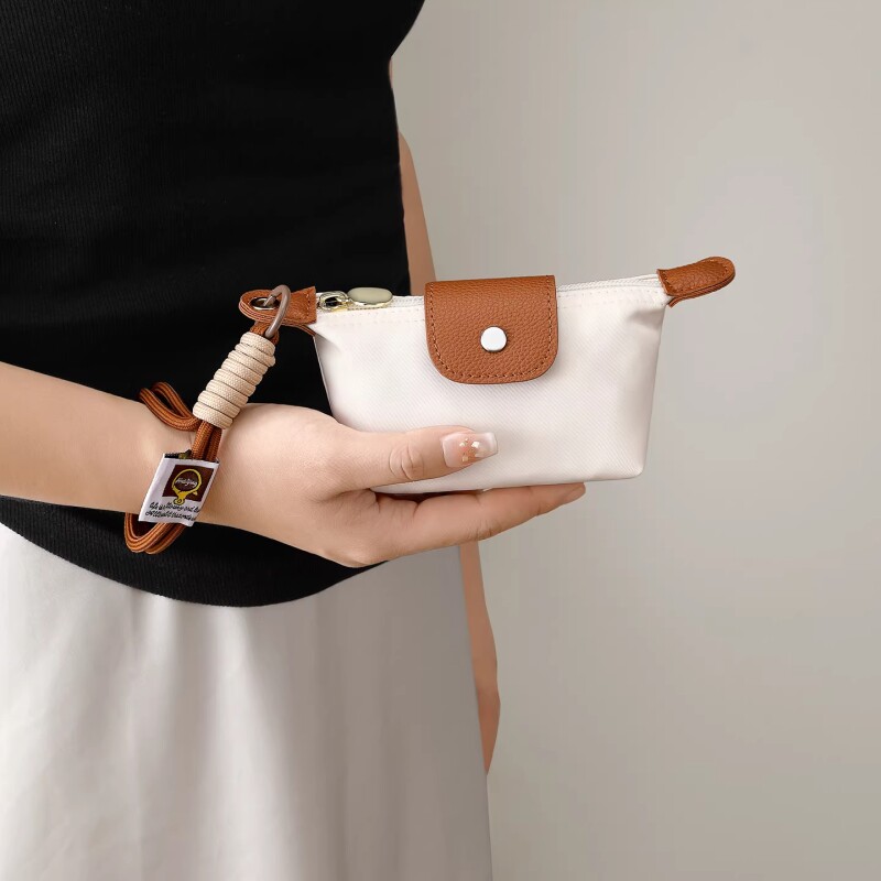 ins迷你饺子包口红耳机收纳包小众设计可爱小挂包女款零钱钥匙包