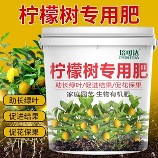 柠檬树专用肥料地栽庭院四季 果树颗粒型复合肥缓释肥有机肥料追肥
