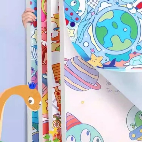 8K涂鸦画画本绘画趣味涂色本3-6岁幼儿涂鸦画本涂色画绘本高能感加厚