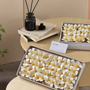 紫罗兰香皂花头五瓣小白花店花束diy材料永生花礼盒仿真花香皂花