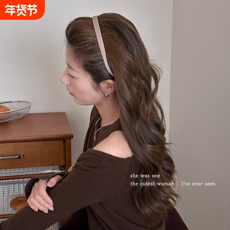 简约磨砂眼镜发箍女日常外戴防滑发卡发饰高颅顶碎发压发头箍头饰,饰品/流行首饰/时尚饰品新,发饰,淘宝优惠券,粉丝福利购,淘宝优惠卷