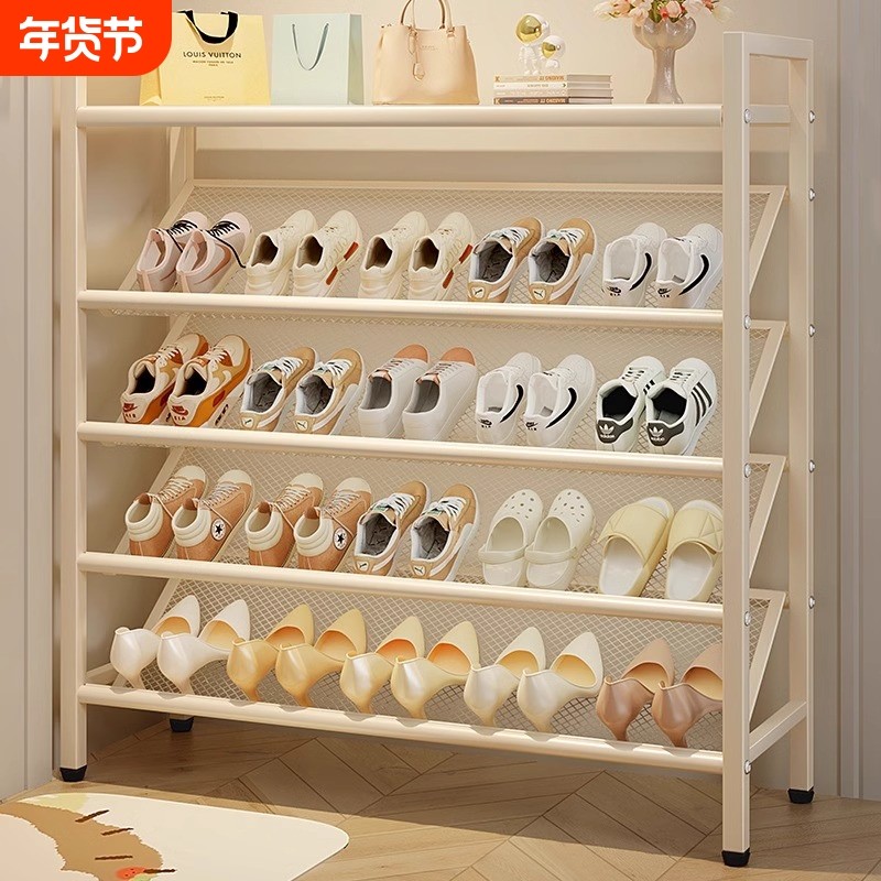 简易鞋架子家用门口多层鞋柜小窄宿舍2025新款入户门鞋子收纳神器