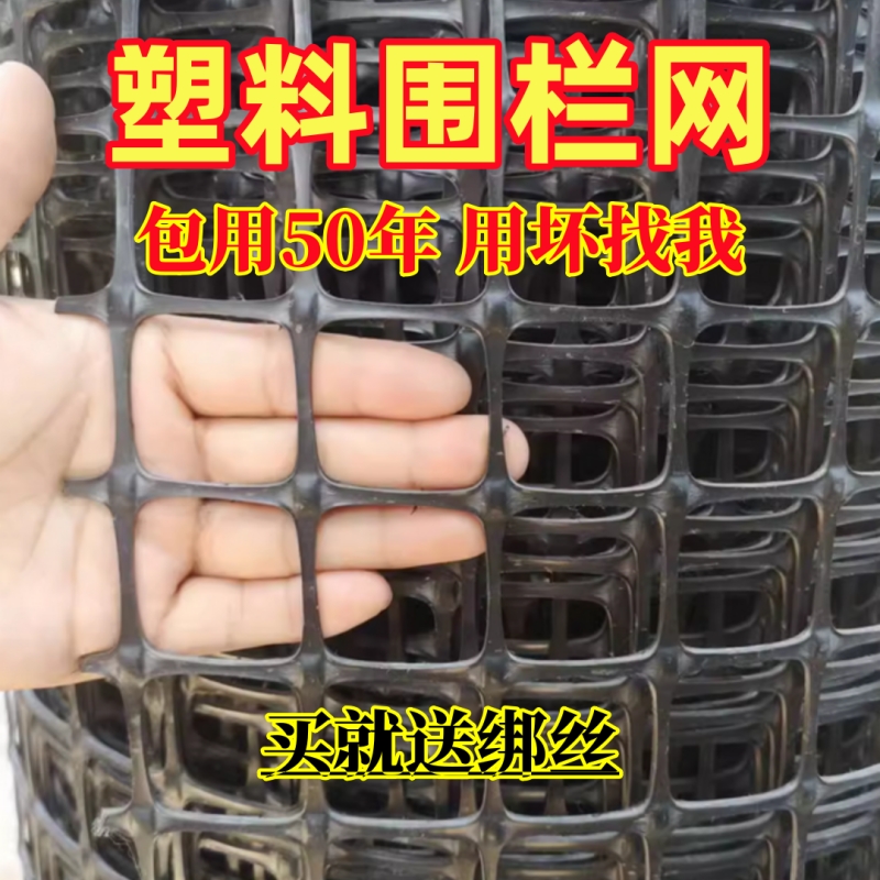 塑料围网养殖防护拦鸡鸭胶网家用菜园玉米护栏栅栏户外养鸡围栏网