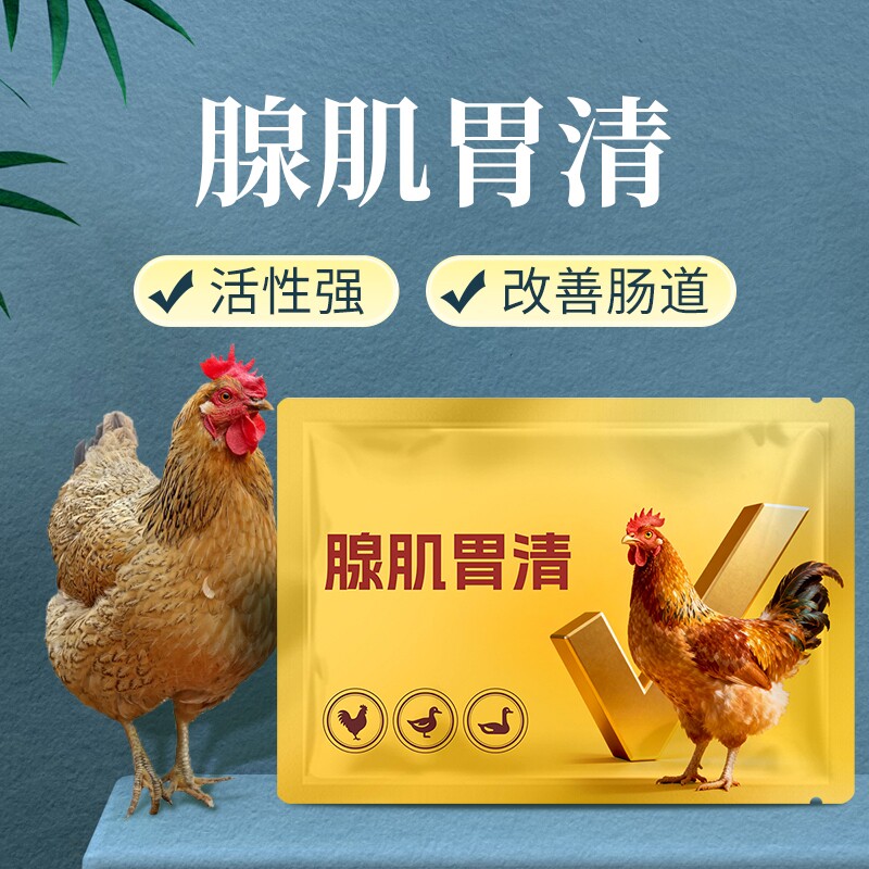腺肌胃清鸡药禽类专用图片