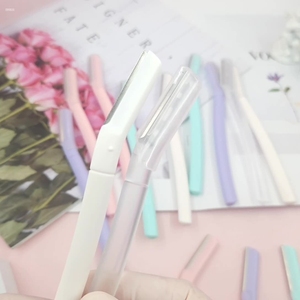 新款直柄修眉刀锋利刮毛刀刮眉刀修眉持久安全型美妆刀初学者神器