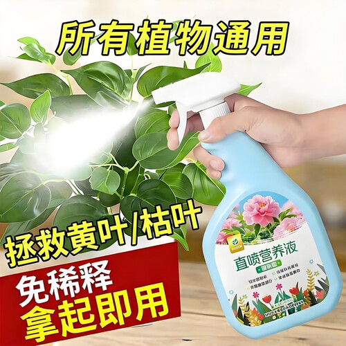 植物营养液通用型养花发财树绿植花卉绿萝肥料室内盆栽叶面肥开花