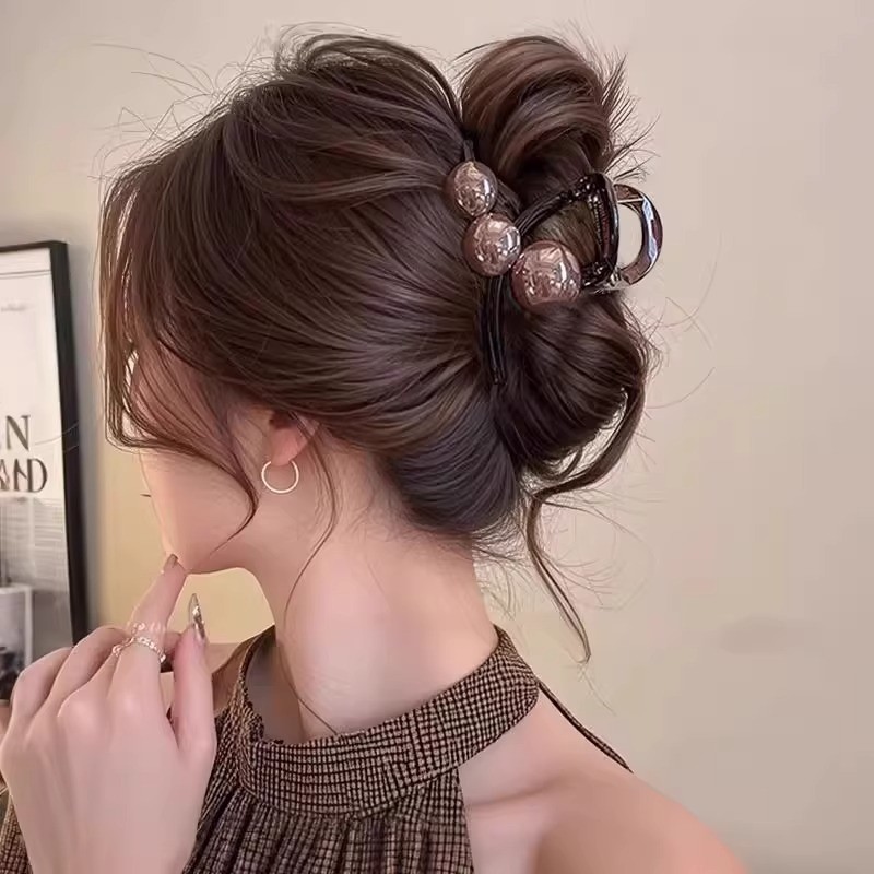 抓夹发夹女发量少高级感2025新款盘发鲨鱼夹子头饰后脑勺发卡发饰,饰品/流行首饰/时尚饰品新,发饰,淘宝优惠券,粉丝福利购,淘宝优惠卷