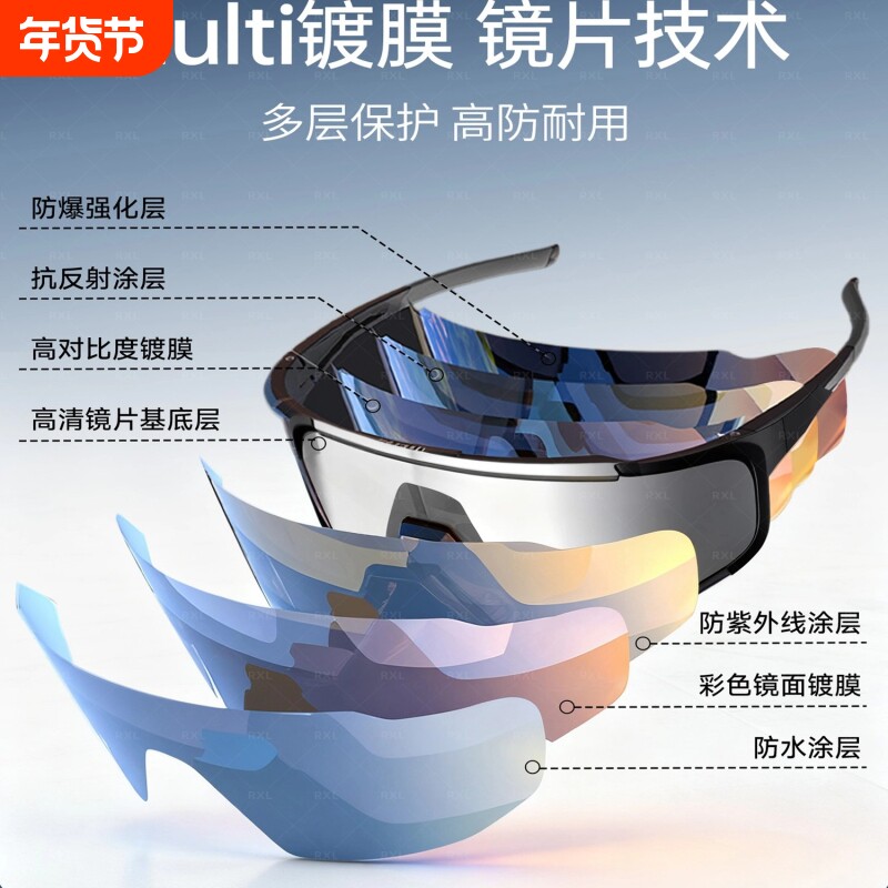 德国登山护目镜女户外运动爬山墨镜男近视防风沙偏光变色骑行眼镜