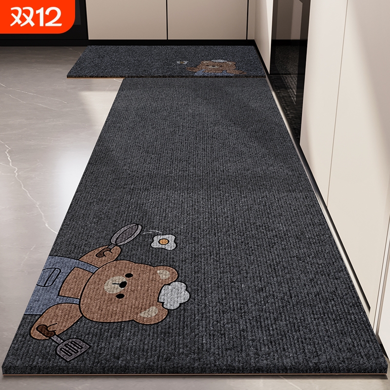 厨房简约耐脏专用防滑防油吸水垫