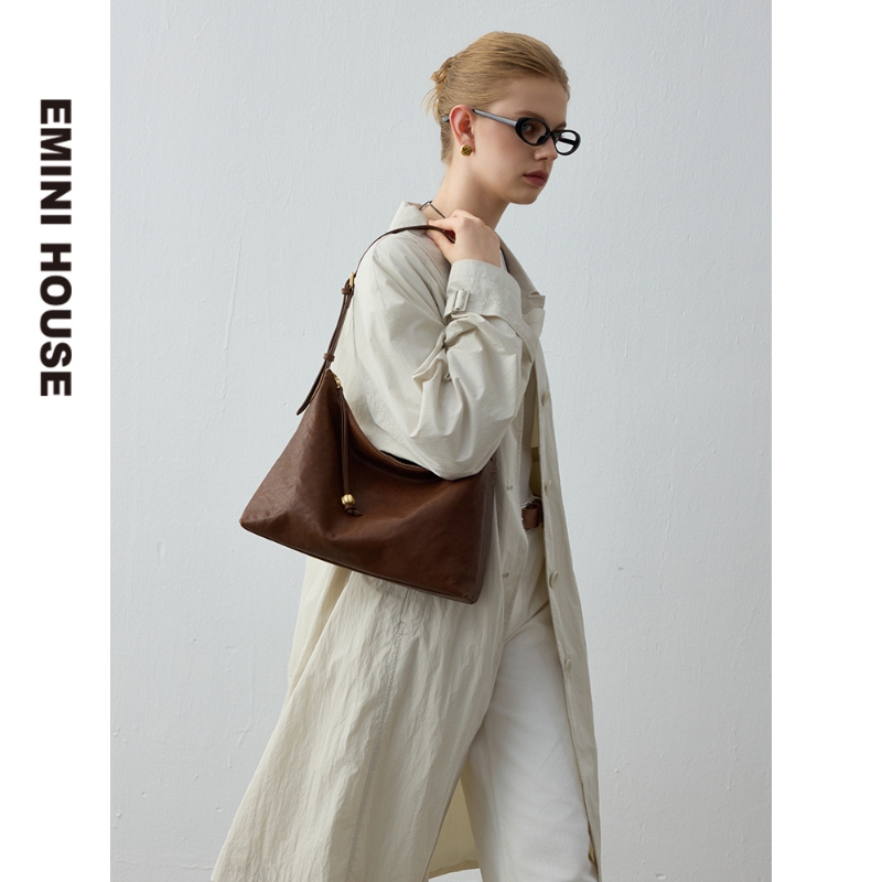 伊米妮hobo包南瓜大容量极简风