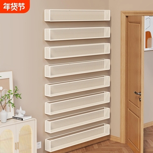 门后书架超窄简易铁艺儿童绘本整理架墙上壁挂式收纳架杂物多层