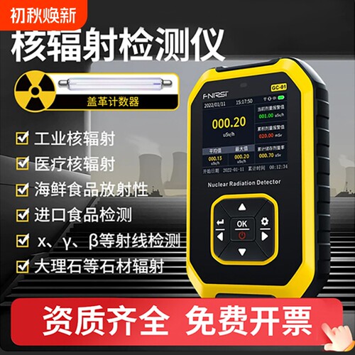 核辐射检测仪家用专业放射性射线电离个人剂量报警仪盖革计数器
