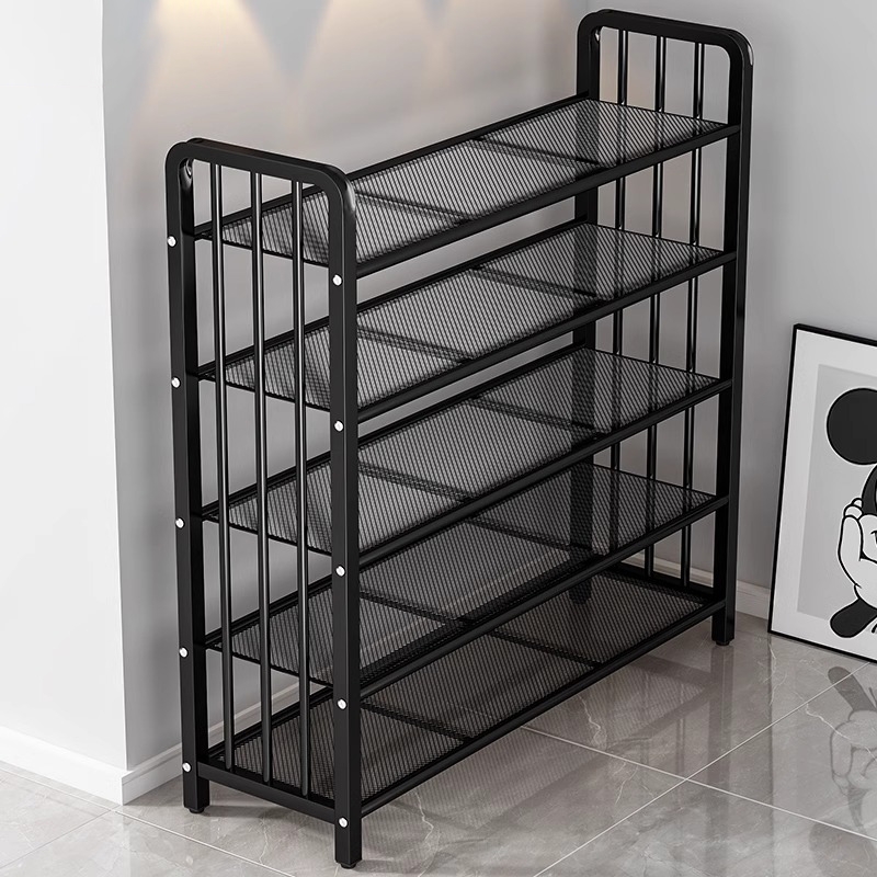 鞋架鞋架子家用门口多层入户室内简易鞋柜铁艺金属收纳神器省空间