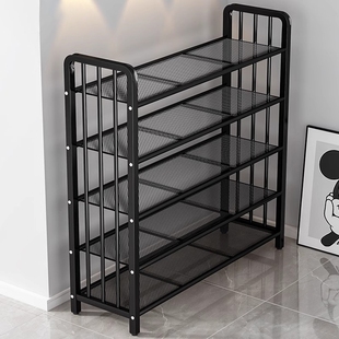 鞋架鞋架子家用门口多层入户室内简易鞋柜铁艺金属收纳神器省空间
