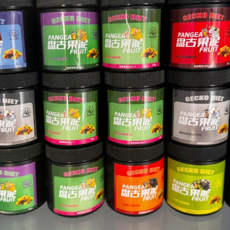 盘古果泥睫角守宫盖勾亚魔物巨人r牌钙粉维生素