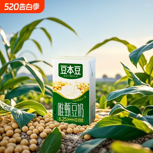 豆本豆唯甄原味豆奶250ml*16盒健康正品早餐奶植物大豆源头蛋白质
