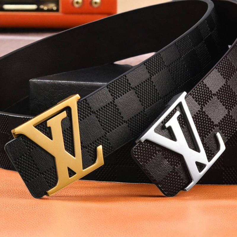 爱马男仕高档男士皮带真皮牛皮商务休闲奢侈品内穿腰带新款平滑扣