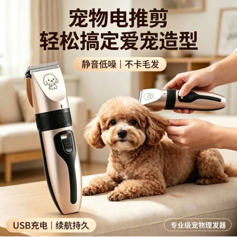 狗狗剃毛器宠物电推剪猫狗静音剃脚毛剪毛专用神器剃毛专业理发器