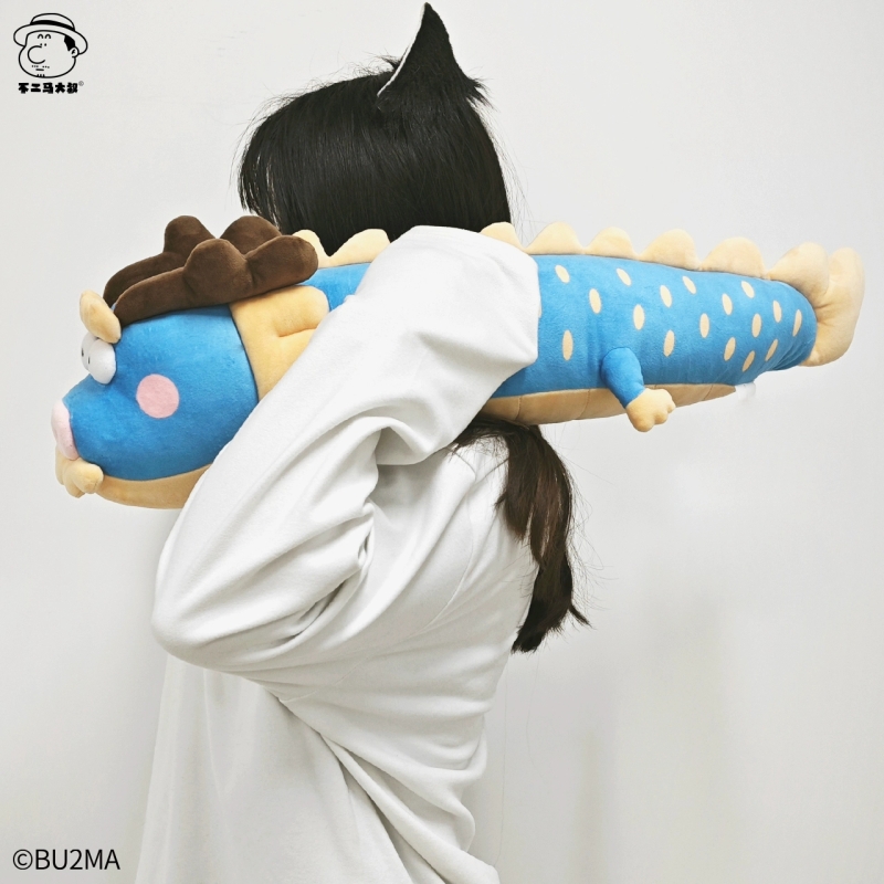 我不是胖虎肥龙行大运毛绒公仔玩具玩偶男女孩抱枕玩偶布娃娃摆件