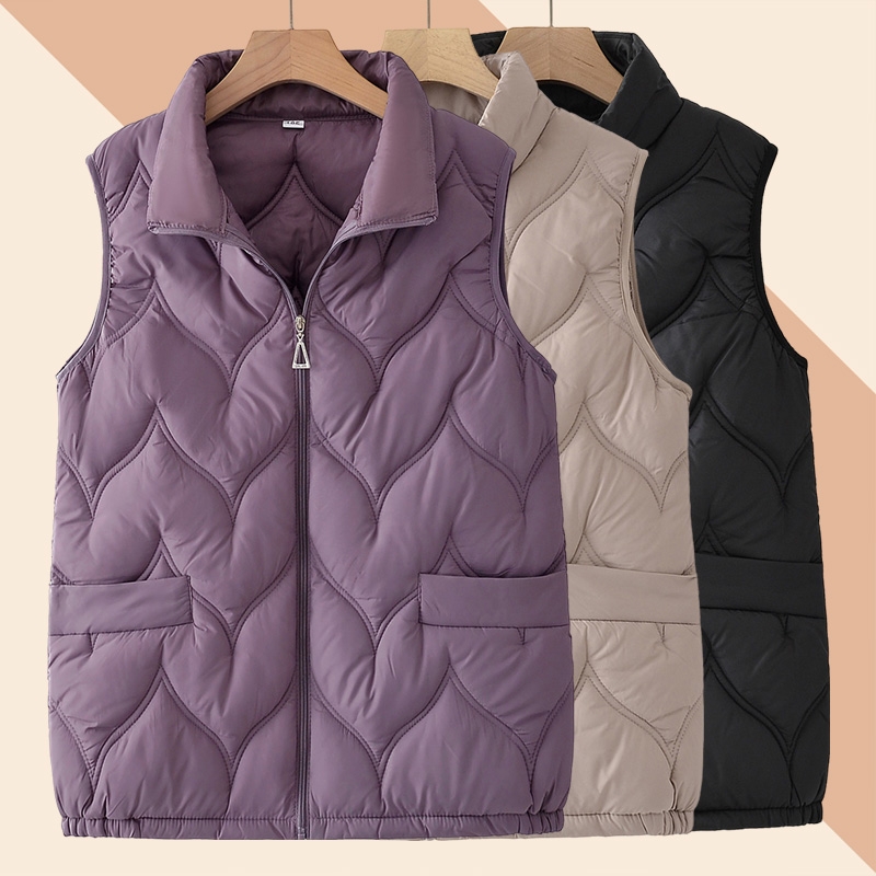 中老年加棉无袖马甲|千人加购