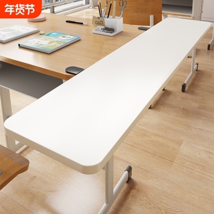 桌面延长板可折叠扩展神器缝隙多功能加宽延伸板架白色木板办公室