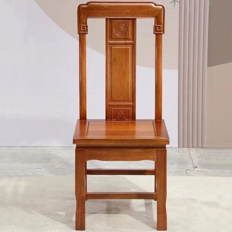 格木餐椅中式实木靠背椅榫卯结构家用整装餐厅书房结实
