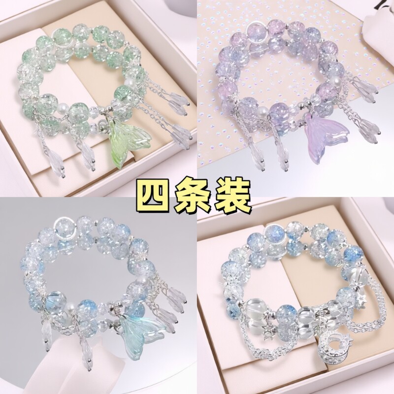 炫彩水晶串珠手链|超9000次加购图片