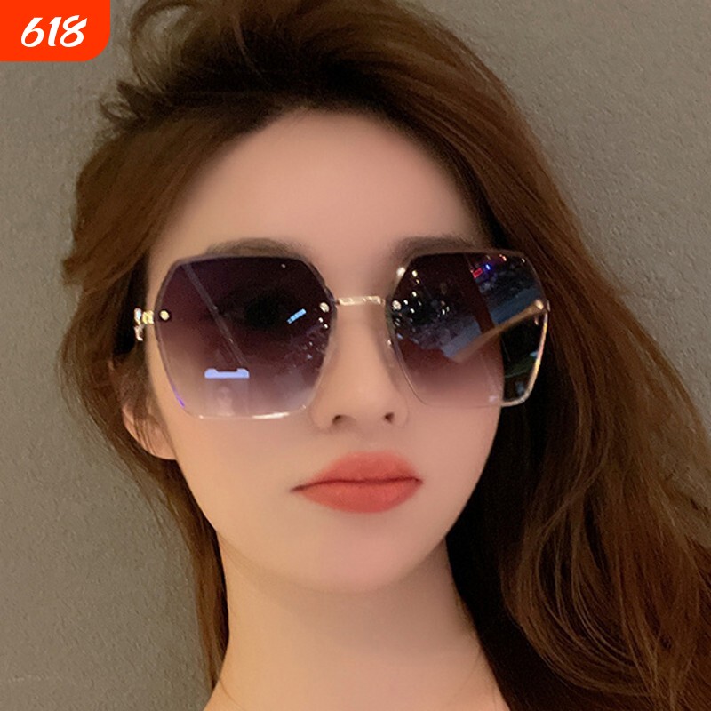 太阳镜女2026款防晒显瘦防紫外线墨镜女士眼镜高清遮阳时尚树脂