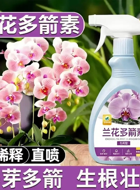 兰花多箭素爆芽素专用营养液蝴蝶兰多剑王兰灵王营养液开花肥料