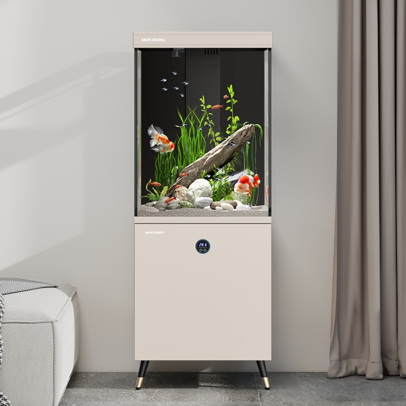 闽江客厅办公室超白玻底滤生态缸