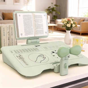 坐姿矫正器小学生防低头桌面款儿童写字姿势矫正器正姿纠正驼背视力保护器神器写作业学习桌支架矫正驼背