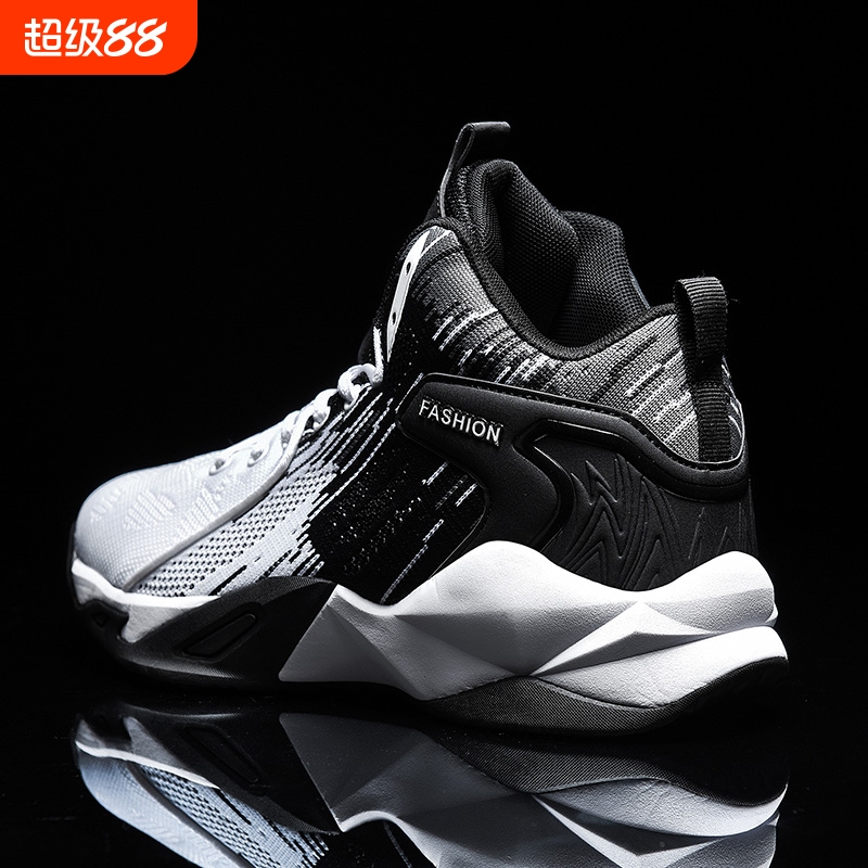 科比男鞋秋季毒液球鞋子大码学生篮球高帮青少年运动鞋男透气球鞋