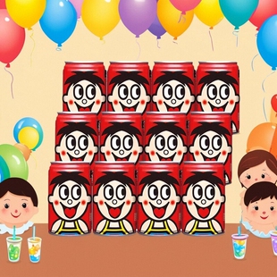 整箱 小罐情侣礼物饮品罐装 旺旺旺仔牛奶145ml 12早餐奶调制乳散装