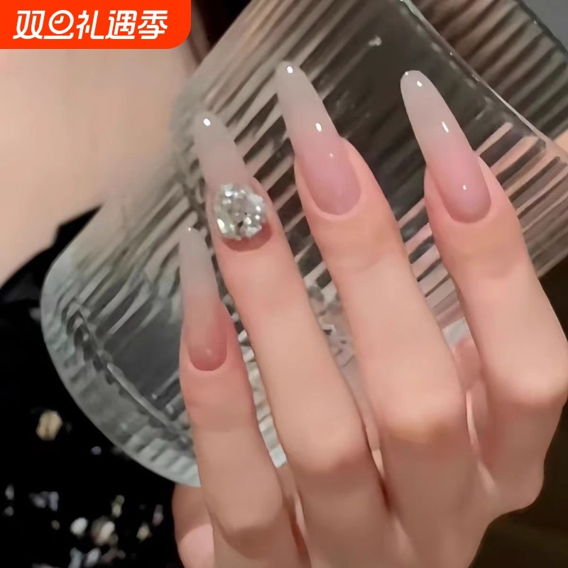 裸色显白美甲贴片|超4000次加购