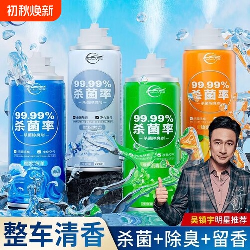 车载除异味净化器杀菌空气