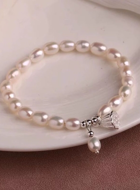 两世欢天然淡水珍珠手串女珍珠