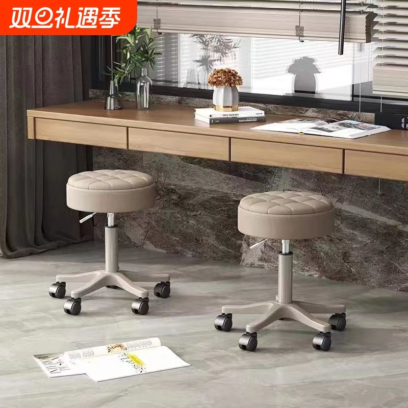 美容凳子美容院专用美发美甲理发店化妆梳妆凳旋转升降圆凳转椅